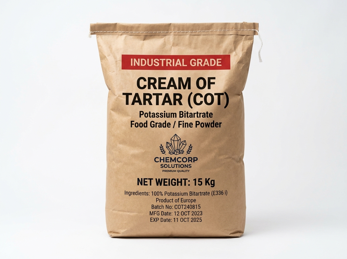 Cream of Tartar - COT 15 kg