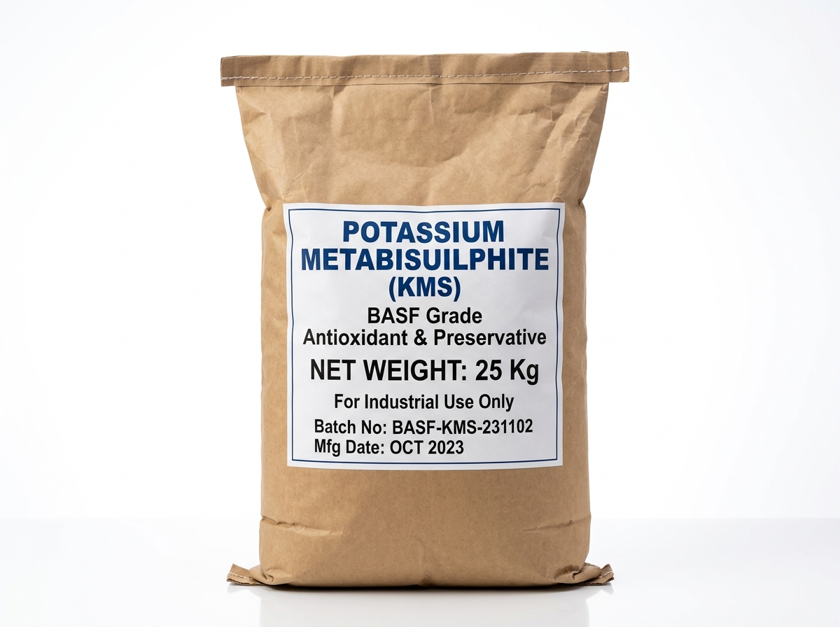 Potassium Metabisulphite (KMS) Make-BASF - 25 Kg